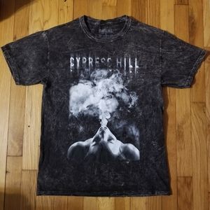 Cypress Hill Short Sleeve Smoke Reprint T-Shirt Black Men's Size Small